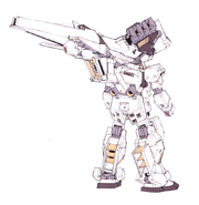 Gundam TR-1 [Hazel-Rah] (Rear)