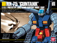 1/144 HGUC RX-75 Guntank (2000): box art