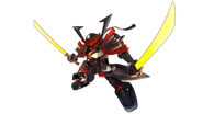 In SD Gundam G Generation Cross Rays