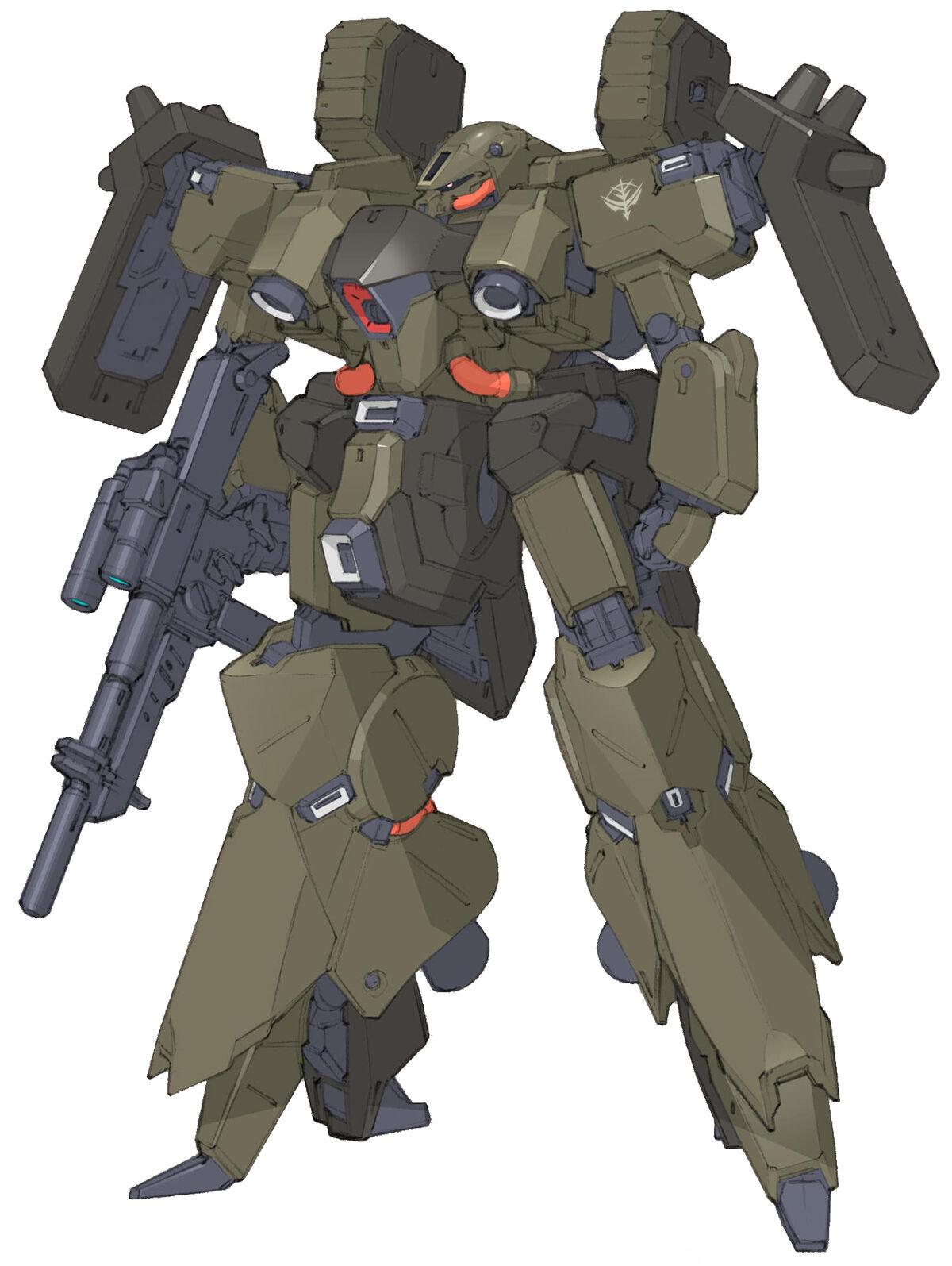 P-Bandai HGUC 1/144 AMX-014R Reben Wolf – GUNJAP