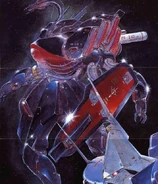 AMX-103P.jpg (223 KB) Waiqueure and another mobile suit.