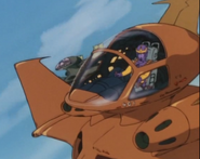 Dopp (Garma Zabi Custom) as seen on Mobile Suit Gundam TV series