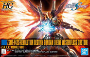 HGCE 1/144 ZGMF-X42S-REVOLUTION Destiny Gundam (Heine Westenfluss Custom) (2019): box art