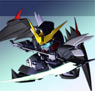 SD XXXG-01D2 Gundam Deathscythe Hell (EW) as it appears in SD Gundam G Generation Wars