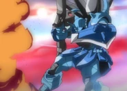 GOUF Igntied carrying M68 "Cattus" 500mm Recoilless Rifle (A New Flag, Original)