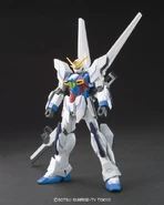 HGBF 1/144 GX-9999 Gundam X Maoh (Front)