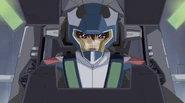 Kira in cockpit (To a New World, HD Remaster)