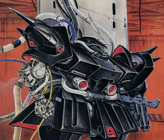 MS-06R-2S Zaku Late Production Type Dozle Zabi Custom | The Gundam