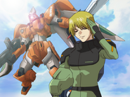 Miguel with his custom GINN (1) Mobile Suit Gundam SEED: Never Ending Tomorrow