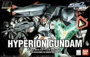 1/144 HG SEED "CAT1-X1/3 Hyperion Gundam" (2004): box art