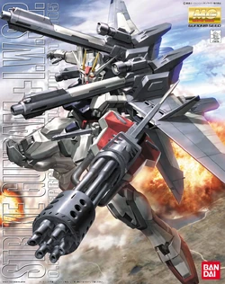 MG GAT-X105 ストライクガンダム + IWSP GP01F ガンプラ GAT-X105+P202QX Strike Gundam IWSP | The Gundam Wiki | Fandom