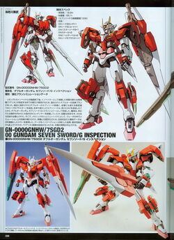 Gn 0000gnhw 7sg 00 Gundam Seven Sword G The Gundam Wiki Fandom