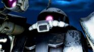 Elmer Snell's Zaku II Ground Type: head close-up