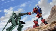 Stopping Baqto's punch