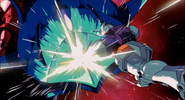 Gundam destroys Elmeth (CCA Version)