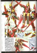 Custom Built HG 1/144 CB-0000G/C/T Reborns Gundam Origin (Gundam Weapons - Mobile Suit Gundam 00V Special Edition Book)