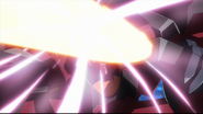 Blocking 00 Gundam's Beam Shot