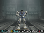 Zaku II (EFF Colors) as featured in Mobile Suit Gundam: Gundam vs. Zeta Gundam