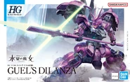 HGTWFM 1/144 Guel's Dilanza (2022): box art