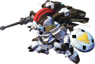 In SD Gundam G Generation Cross Rays