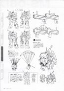 Zeon Remnant's Zaku Cannon: design and information for Gundam Unicorn OVA