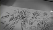 Concept art of the "Brave" seen in "Mobile Suit Gundam 00: A Wakening of the Trailblazer" Teaser Trailer.