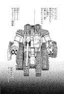 Ground Assault Type Guntank as seen on Mobile Suit Gundam MS IGLOO 2: The Gravity Front manga