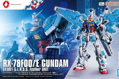 RX-78F00/E GUNDAM EX-001 ×3 Amazon.com: BANDAI Spirits RX-78F00/E Gundam (EX-001 Glass