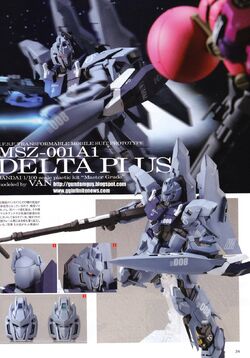 Gundam Planet - MG MSN-001A1 Delta Plus