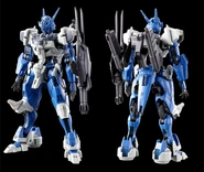 HGTWFM 1/144 Gundam Lfrith Anavata (P-Bandai exclusive; 2023): Front & rear