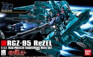 HGUC 1/144 RGZ-95 ReZEL (2010): box art