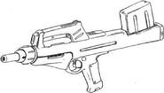 HWF GMG·MG79-90mm Bullpup Machine Gun