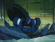 Heero takes ahold of the Vayaete.