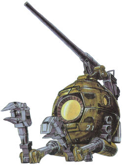 MOBILE SUIT GUNDAM RB-79 BALL × WORLD WAR ROBOT SQUARE