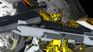 Loading Zeus Silhouette's Linear Cannon's barrel