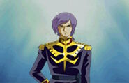 Garma at the beginning of the New Zeon Campaign