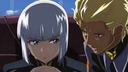 Commander Yzak Joule and Deputy Commander Dearka Elsman