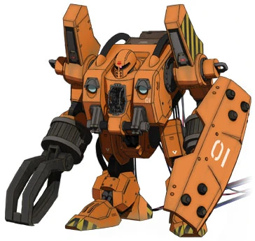Mobile Worker Mw 01 Model 01 Early Type The Gundam Wiki Fandom