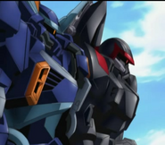 Next to the YFX-200 CGUE DEEP Arms (Mobile Suit Gundam SEED: Never Ending Tomorrow)