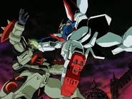 Shining Gundam VS Neros Gundam