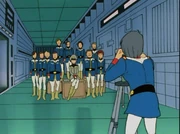 Kai takes a photo of Lt. Matilda.