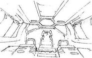 Big Zam: cockpit line art