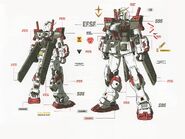 Gundam G05: re-illustrated by Kyoshi Takigawa as featured in "Master Archive Mobile Suit RX-78 Gundam" (GA Graphic; 2011)