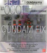 Gundam Fix Figuration (GFF) #0001 "FA-78-1 Full Armor Gundam" (2001): package front view