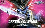 HG 1/144 Destiny Gundam boxart