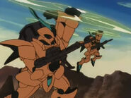 Rig Shokews equipped with Beam Rifle and Beam Rotor