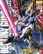 MG 1/100 ZGMF-X42S Destiny Gundam Gunpla 30th Anniversary Ver. (2009): box art