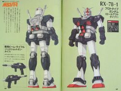 Rx 78 1 Prototype Gundam The Gundam Wiki Fandom