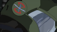 ZAFT Emblem on a pilot helmet