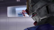 MSGSD (Remastered) Ep39 A Badly Damaged Strike Rouge Gundam Close Up Head